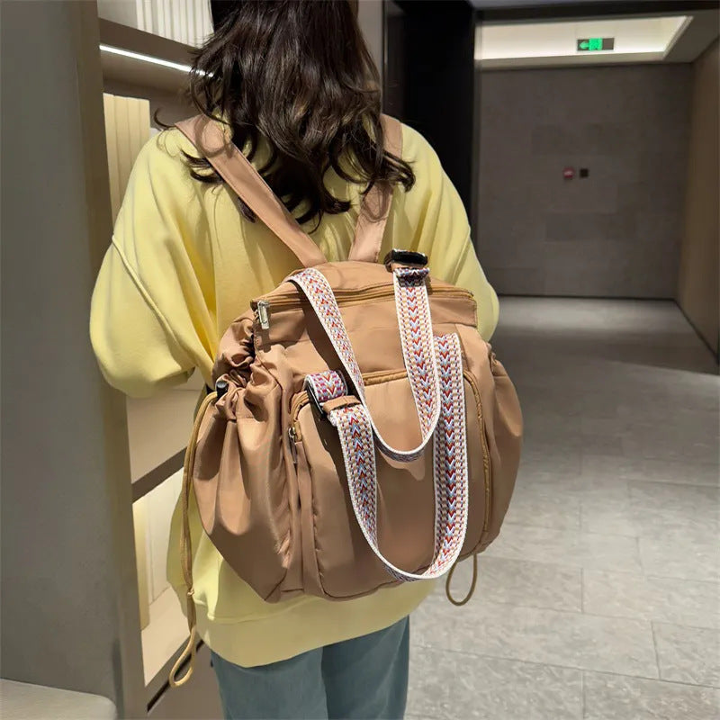 Backpack Fashion Multifunctional Large Capacity Shopping Shoulder Bags Women Waterproof Travel Handbag