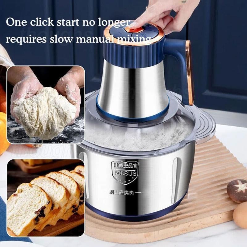5L Electric Meat Grinder Mincer Mixer Blender Food Chopper Processor Blenders UK