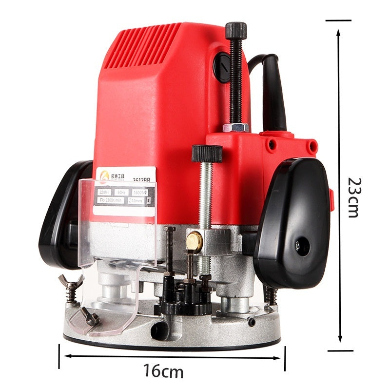Multifunctional High-power Industrial Grade Electric Slotted Trimming Wood Carving Machine